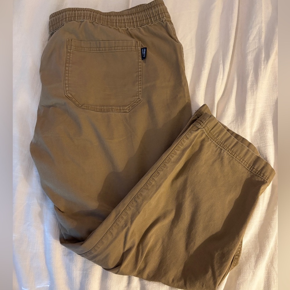 LL Bean straight leg khakis